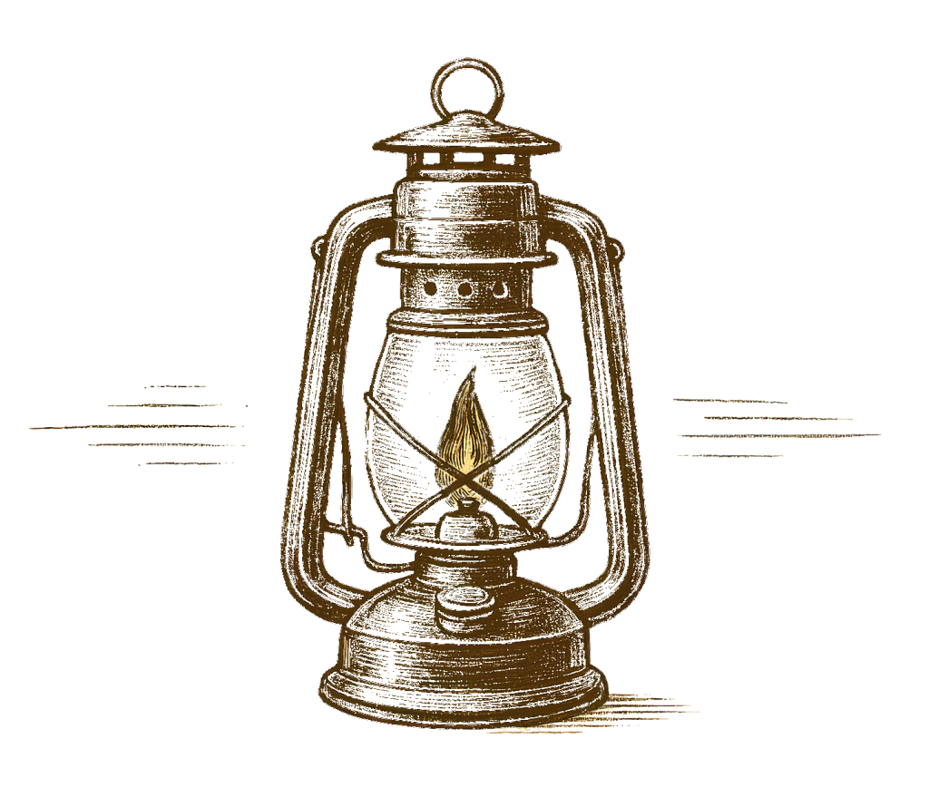 Lantern trail illustration—symbol of guidance and emotional clarity, used to welcome readers into empowering stories for young readers and adventurers. Station - What It's Like